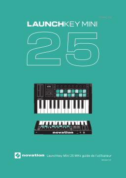 Novation Launchkey MK4 Mini 25 Mode d'emploi