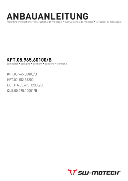 SW-Motech KFT.05.965.60100/B Manuel utilisateur
