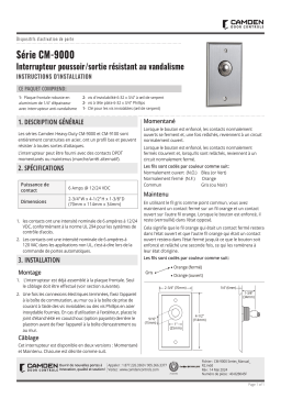 CAMDEN CM-9000 Series Manuel utilisateur