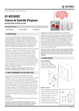 CAMDEN CX-WEC10CK2 Manuel utilisateur