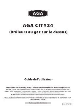 AGA 24 Mode d'emploi