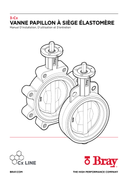 Bray Vanne Papillon À Siège Élastomère 3-Cx Manuel du propriétaire