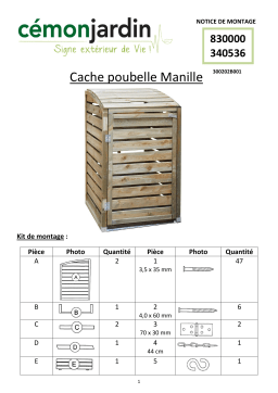 CEMONJARDIN 91075160 Mode d'emploi