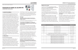 CAMDEN WC11PS Restroom Controls Manuel utilisateur