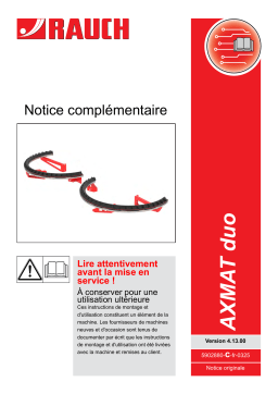 Rauch AXMAT DUO Mode d'emploi