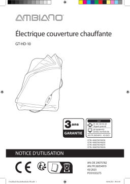 Ambiano GT-HD-10 Manuel utilisateur