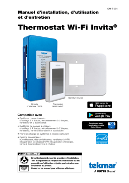 tekmar 564 (July 2025 - Present Guide d'installation