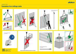 Doka Translation d'un coffrage cadre Manuel utilisateur