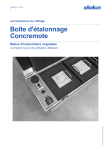 Doka Bo&icirc;te d'&eacute;talonnage Concremote Mode d'emploi