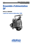 Doka Ensemble d'alimentation DF Mode d'emploi
