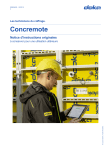 Doka Concremote Mode d'emploi