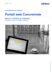 Doka Portail web Concremote Manuel utilisateur