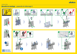 Doka Sécurité du montage - passerelle de bétonnage U Manuel utilisateur